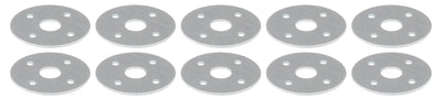 Scuff Plates Aluminum 3/8in Hole 10pk