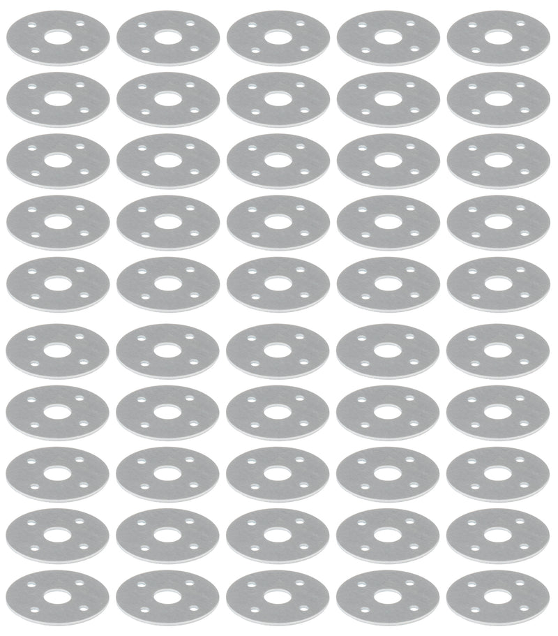 Scuff Plate Alum 3/8in Hole 50pk
