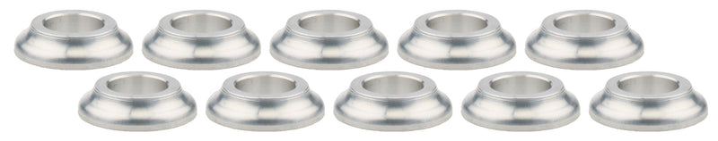 Tapered Spacers Alum 1/2in ID x 1/4 Long 10pk