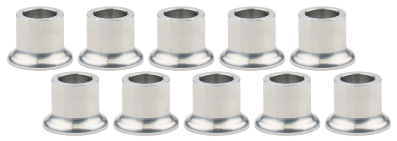 Tapered Spacers Alum 1/2in ID x 3/4 Long 10pk