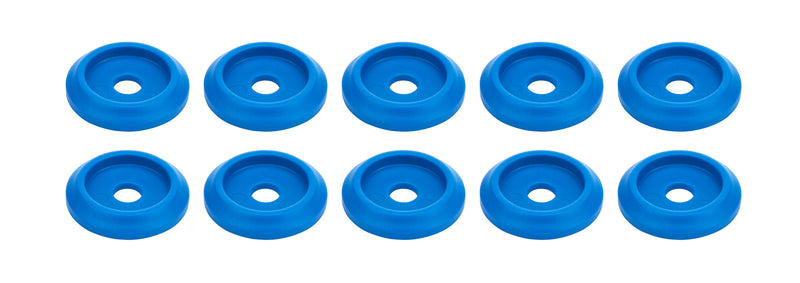 Body Bolt Washer Plastic Blue 10pk