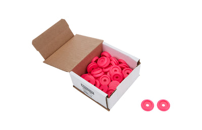 BODY BOLT WASHER PLASTIC PINK