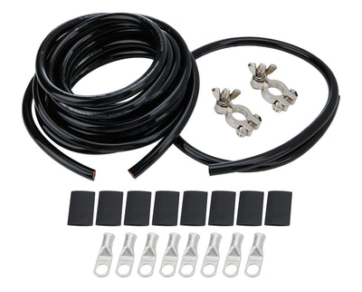 4 GAUGE CABLE KIT - ALL BLACK