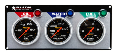 3-GAUGE PANEL  AUTO METER PRO-