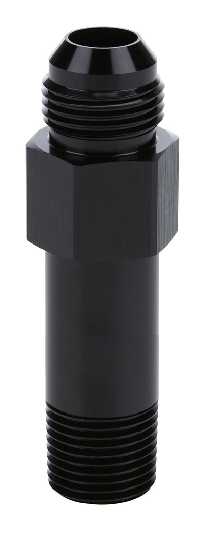 Oil Inlet Fitting 1/2in NPT to 10AN x 4in - ALL90049
