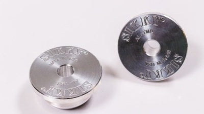 Solid Aluminum Transmission Crossmember Bushing Set (solid replacement bushing set for Sikky cross