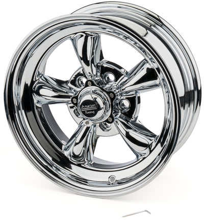 15X6 Torq Thrust II 5 X 4-1/2 BC Chrome