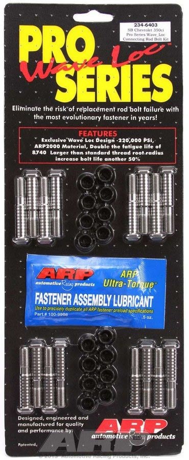 WAVE LOC ROD BOLTS PRO SERIES