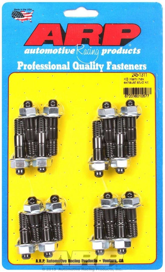 Kb Hemi Hex Exhaust Stud Kit - 2451311
