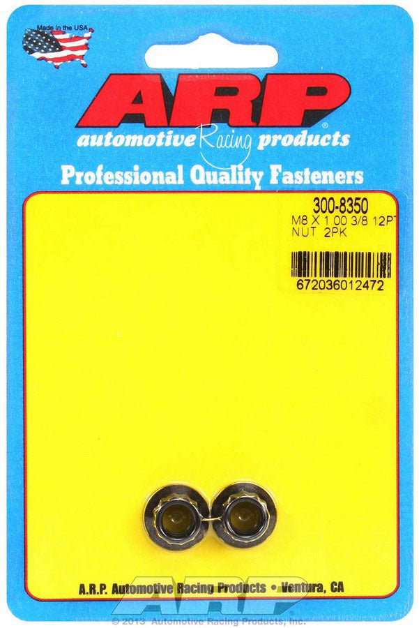 8mm x 1.00 12pt Nut Kit (2pk) - 3008350