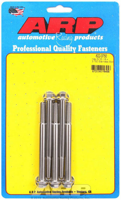 S/S Bolt Kit - 6pt. (5) 5/16-18 x 3.750 - 6223750
