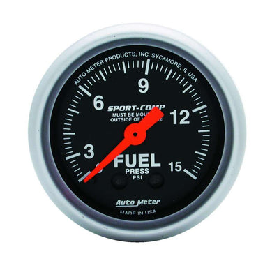 TD GAUG  FUEL PRESSURE  2 1/16