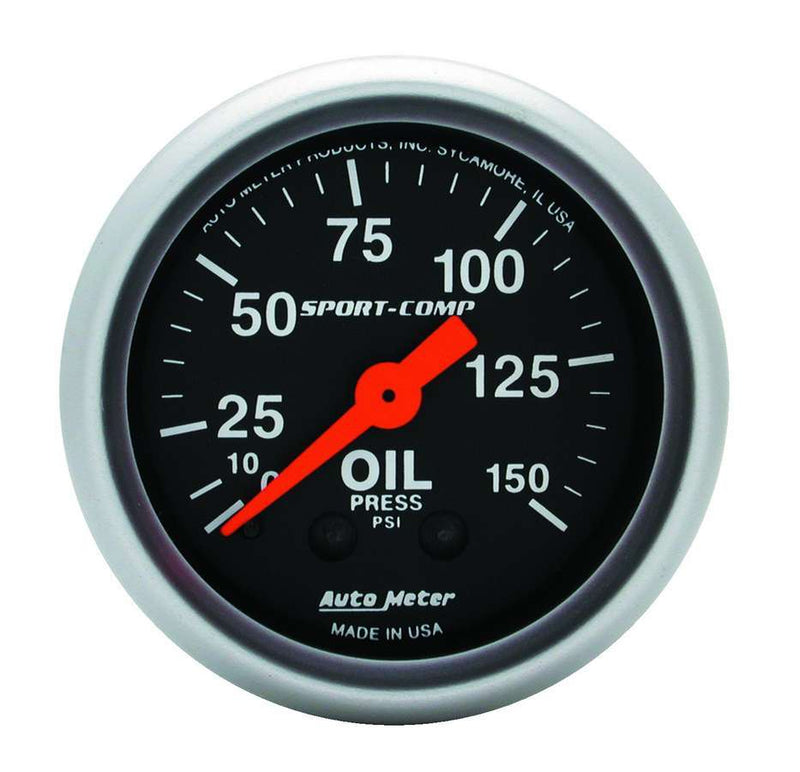 TD GAUG  OIL PRESSURE  2 1/16