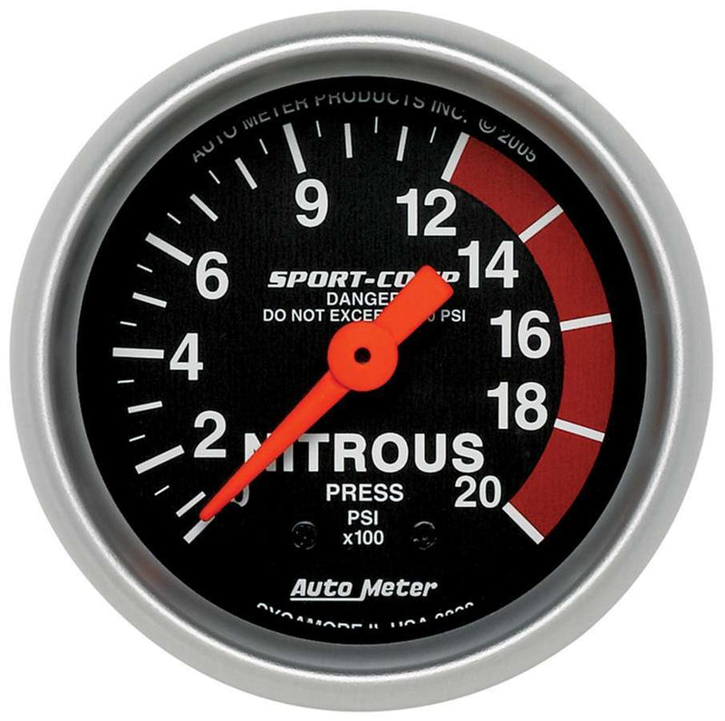 TD GGE  NITROUS PRSSURE  2 1/1