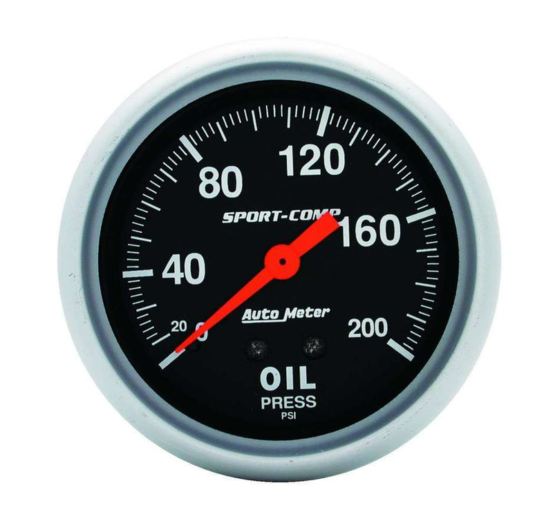 TD GAUG  OIL PRESSURE  2 5/8