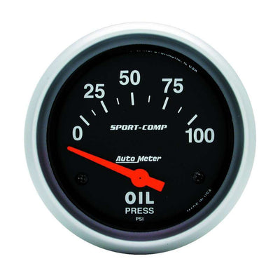TD GAUG  OIL PRESSURE  2 5/8