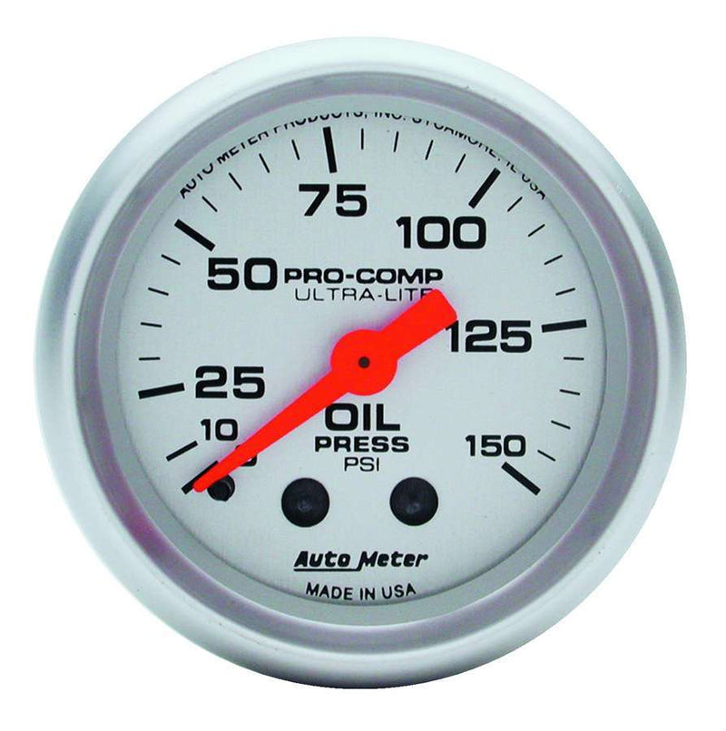 TD GAUG  OIL PRESSURE  2 1/16