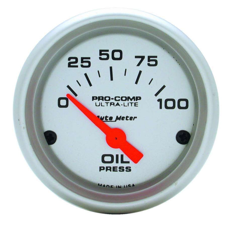 TD GAUG  OIL PRESSURE  2 1/16