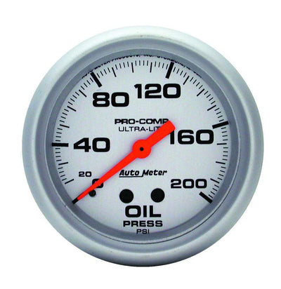 TD GAUG  OIL PRESSURE  2 5/8