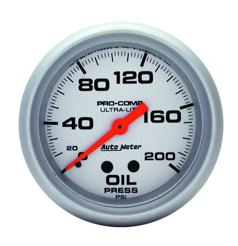 TD GAUG  OIL PRESSURE  2 5/8