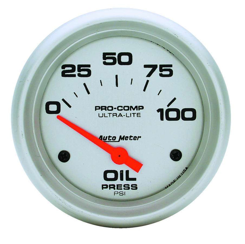 TD GAUG  OIL PRESSURE  2 5/8