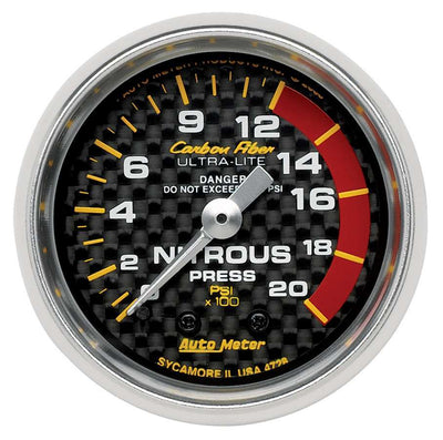TD GGE  NITROUS PRSSURE  2 1/1