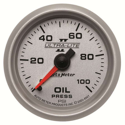 TD GAUG  OIL PRESSURE  2 1/16