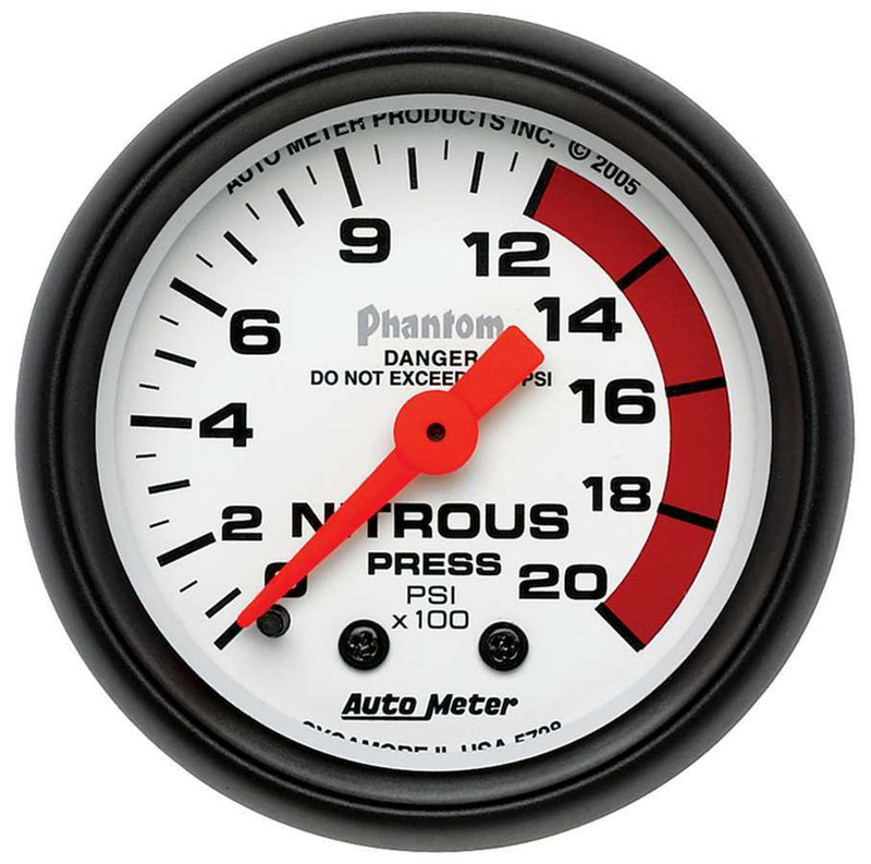 TD GGE  NITROUS PRSSURE  2 1/1