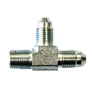 Flare to Pipe TEE on Run -03 | 1/8 NPT - PHB32611