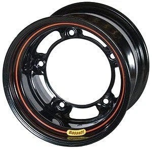 15X15 W/5 4IN BS L/W Black