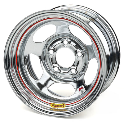 Wheel 15x8 IMCA Chrome Inertia 5x8