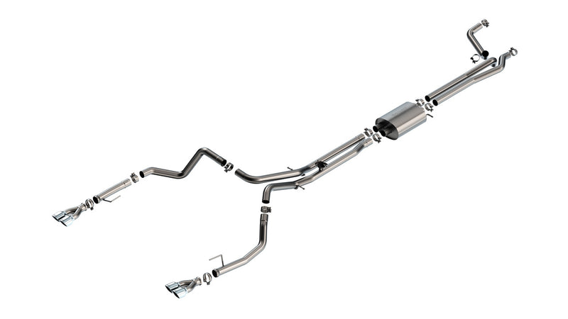 EXHAUST CAT-BACK DUAL SS