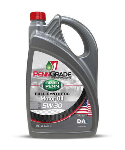 5w30 SAE Full Synthetic Oil 5 Qt Bottle