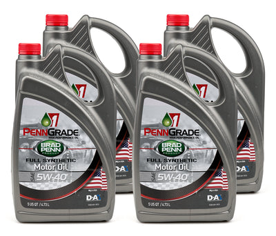 5w40 SAE Full Synthetic Oil Case 4x5 Qt Bottle