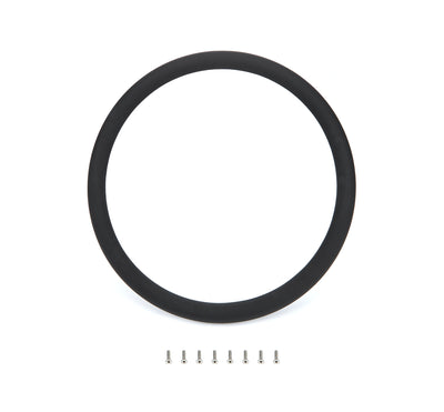 LEATHER RING BLACK