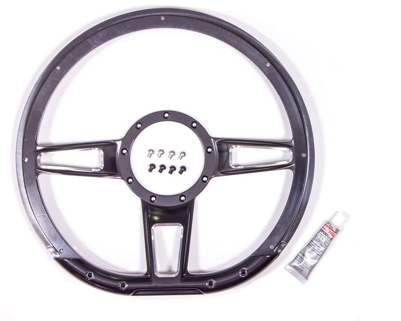 STEER WHL 14IN FORMULA BLK