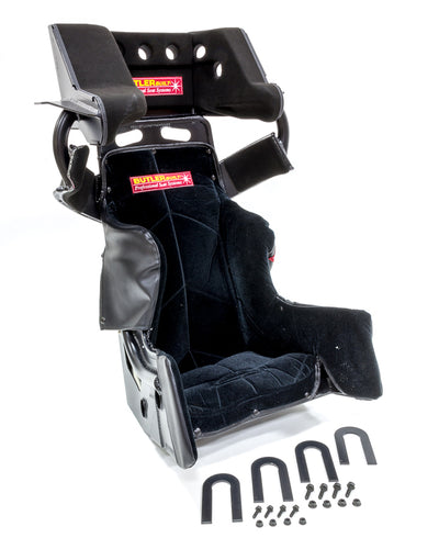 Seat 16-1/2in Sprint Adv Slide Job Flat Black - ADV16308034001FB