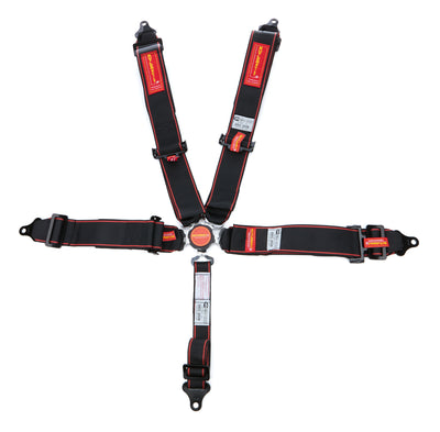 Harness 5pt Camlock P/U 3in Black - BB1154401