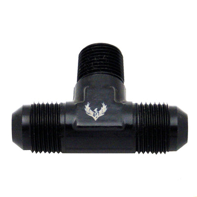 Flare to Pipe TEE on Branch -10 | 1/2 NPT - PHB10253