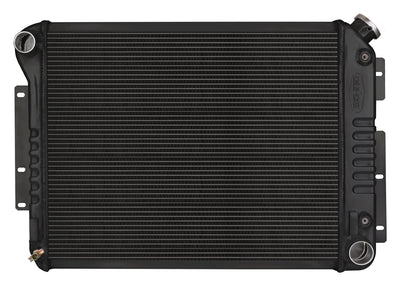 RADIATOR ALUM CROSSFLOW BLK