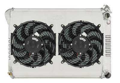 RADIATOR ALUM 2-ROW LS SWAP