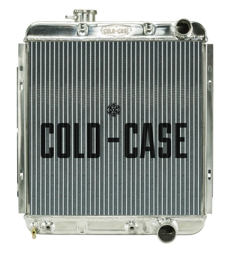 RADIATOR DOWNFLOW 2-ROW ALUM