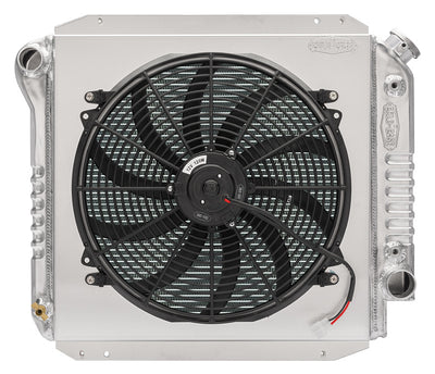 66-77 Bronco Radiator 1in Tubes 16in Fan