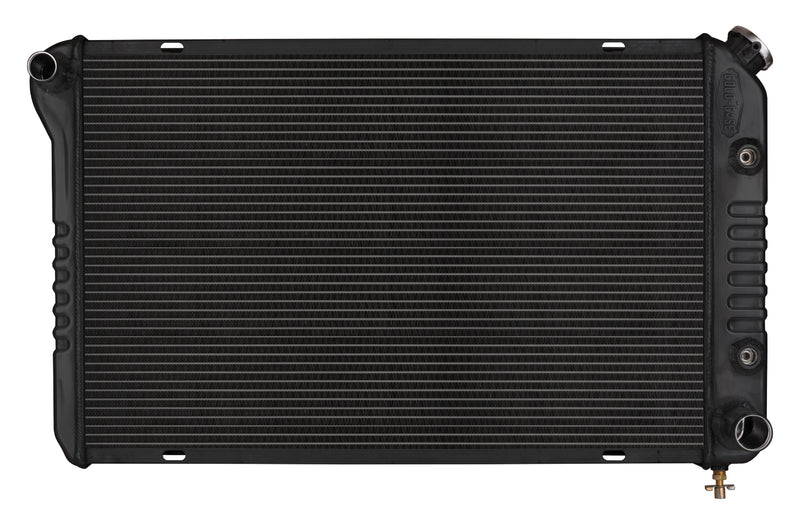 Radiator Aluminum Black Crossflow - GMB57AB