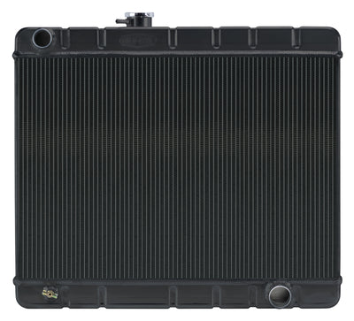 RADIATOR ALUM GTO BLK 2ROW