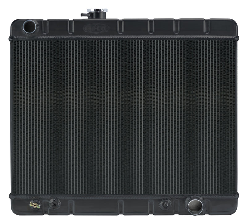 RADIATOR PERF ALUM BLK PONTIAC