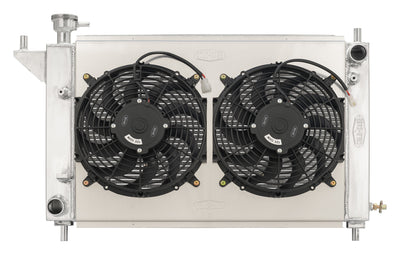 94-96 Mustang Radiator w/12in Dual Fans Kit - LMM5715K