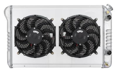 RADIATOR ALUM LS SWAP DUAL FAN