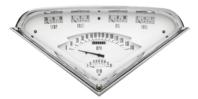 TACH FORCE 6 GAUGE SET WHITE