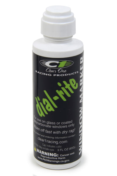 Dial-in Window Marker White 3oz Dial-Rite - DRM1